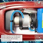 19" Big RC Boat High Speed 35+ KPH Remote Control Boat for Kids and Adults, Outdoor Water Toy Race Ship for Pool Lake With 3000mAh Big Capacity Battery,Water Play Toy Gift Racing Ship with LED Light