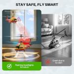 SYMA S53H Remote Control Helicopter with Simulation Rescue Design, One Key Take-Off, Altitude Hold, Low Battery Alert, for Boys and Enthusiast, 8.66x2.36x3.7 in