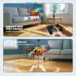 SYMA S53H Remote Control Helicopter with Simulation Rescue Design, One Key Take-Off, Altitude Hold, Low Battery Alert, for Boys and Enthusiast, 8.66x2.36x3.7 in