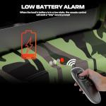 HEVMEVENI Bait Boats for Carp Fishing - RC Fishing Boats with Line Drop 2kg Loading Spare Batteries Bait Boat Bag for Carp Fishing (Camo Green)