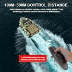 HEVMEVENI Bait Boats for Carp Fishing - RC Fishing Boats with Line Drop 2kg Loading Spare Batteries Bait Boat Bag for Carp Fishing (Camo Green)