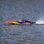 Pro Boat Sonicwake 24" Self-Righting Brushless Deep-V RTR Battery & Charger Included Red PRB-1992T1