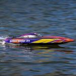 Pro Boat Sonicwake 24" Self-Righting Brushless Deep-V RTR Battery & Charger Included Red PRB-1992T1