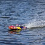 Pro Boat Sonicwake 24" Self-Righting Brushless Deep-V RTR Battery & Charger Included Red PRB-1992T1