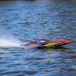 Pro Boat Sonicwake 24" Self-Righting Brushless Deep-V RTR Battery & Charger Included Red PRB-1992T1