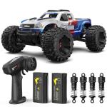 UDIRC Fast All-Terrain RC Cars, Upgradable 56 MPH, Heavy-Duty 4WD Off-Road 1:16 RC Truck, 2.4Ghz RTR Remote Control Monster Truck with with 2 Rechargeable Batteries for for Adults and Kids