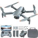 FPV Drone with Camera 1080P HD - Foldable RC Quadcopter for Adults Beginners Kids, Voice Control, Gesture Selfie, Headless Mode, 2 Batteries 30 Min Long Flight Time, Portable Travel Case, Beginner Friendly Drone