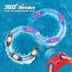 flycites RC Battle Boat 2-Pack with Water Spray, Remote Control Boat Toys Dual Combat Modes, LED Lights - for Pools, Lakes, Outdoor Fun - Gift for Boys, Kids, Adults