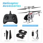 SIMREX RC Helicopter,Remote Control Helicopter Toy for Kids & Beginners, 20 Mins Flight, Altitude Hold, 2 Speeds,2 Batteries, Gift for Kids Boys Girls