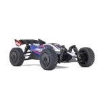 ARRMA RC Car Typhon GROM 4x4 Smart Small Scale Buggy RTR with Battery & Charger, Blue/Silver ARA2106T1