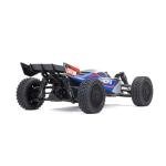ARRMA RC Car Typhon GROM 4x4 Smart Small Scale Buggy RTR with Battery & Charger, Blue/Silver ARA2106T1