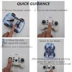 RC Drone Car Mini RC Drone & Flying Car, Remote Control Quadcopter with One Key Take Off/Landing, LED Lights, Easy to Fly Toy Drones for Kids 8-12