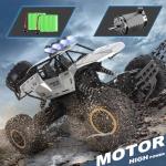 Jiakora Remote Control Car 1:12 Off Road Truck, Metal Shell LED Headlights Offroad Monster RC Truck, RC Cars Toys for Boys 4-7 8-12 Year Old Kids, Gifts for Kids