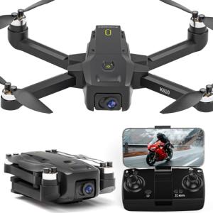 GPS Drone with 4K Camera for Adults IMX SENS Camera SD Card,Auto Return Home,Under 249g,Foldable RC Quadcopter GPS Professional Drones for Beginners,5G FPV Transmission Drone Follow Me