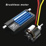 Ssccgym 22.8" Inches UDI018 Large RC Speed Boat 2.4G 4WD 40-45km/h Remote Control Brushless Watercraft for 14y+ Hobby Adults (Grey 1-Batteries)