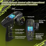 HAIBOXING 1:18 Desert Off-Road RC Truck 18856, RTR Fast 36km/h 4WD Electric Car Splash-Proof, Hobby Grade for Kids, Beginners, and Adults; Dual Batteries for Extended Outdoor Fun - Remote Control Toy