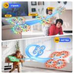 Mini Drone for Kids and Beginners, RC Quadcopter Drone with Colorful Light, One Key Start, Altitude Hold, Headless Mode, 3D Flips, Indoor RC Helicopter Toy for Boys and Girls