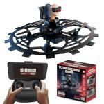Force1 Officially Licensed Skibidi Toilet Toy RC Drone - Flying Buzzsaw Drones with Camera, 1080p FPV Video Recording, Headless Mode, Altitude Hold, Speed Control, 2.4GHz Remote Control