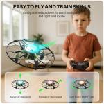 SYMA Drone for Kids with 6-Color LED Light, X660 Mini Drone with 3D Flip, Rotary Ascent, Headless Mode, Speed Switch and Full Protection RC Toys Gifts for Beginners Adults