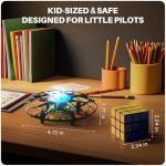 SYMA Drone for Kids with 6-Color LED Light, X660 Mini Drone with 3D Flip, Rotary Ascent, Headless Mode, Speed Switch and Full Protection RC Toys Gifts for Beginners Adults