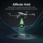 Drone with Camera for Kids 1080P FPV Drones for Adults with 5G Transmission, WeFone WF20 Foldable RC Quadcopter Small Dron Toys, Brushless Motor, Altitude Hold, 3D Flips, 2 Batteries