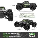 AMAZINGONE JT18W 1/18 Scale Fast RC Cars for Adults, High Speed 35KMH 4WD with 2.4 GHz,Hobby RC Trucks Monster Remote Control Truck Off Road,All Terrain RTR Remote Control Car with 2 Bettery