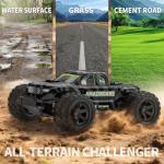 AMAZINGONE JT18W 1/18 Scale Fast RC Cars for Adults, High Speed 35KMH 4WD with 2.4 GHz,Hobby RC Trucks Monster Remote Control Truck Off Road,All Terrain RTR Remote Control Car with 2 Bettery