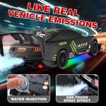 Remote Control Car 1:16 Scale RC Drift Cars 2.4Ghz 4WD 30KM/H High Speed Race Cars with LED Lights Drifting Tires 2 Rechargeable Batteries RC Sports Car for Kids Boys Girls Adults Party Birthday Gift