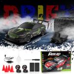 Remote Control Car 1:16 Scale RC Drift Cars 2.4Ghz 4WD 30KM/H High Speed Race Cars with LED Lights Drifting Tires 2 Rechargeable Batteries RC Sports Car for Kids Boys Girls Adults Party Birthday Gift