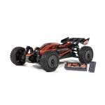 ARRMA RC Car Typhon GROM 4X4 223S BLX BRUSHLESS Small Scale Buggy RTR with DSC, Battery & Charger Included, RED, ARA2306ST1