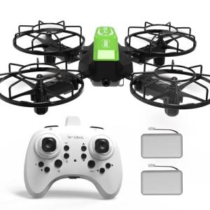 LE-IDEA Assembled Drone with Competition Model, RC Quadcopter with 3 Speed Modes Headless Mode, Mini Drone with Propeller Protection and 2 Batteries, Educational Aircraft for Adults Toys Gifts IDEA9