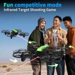 LE-IDEA Assembled Drone with Competition Model, RC Quadcopter with 3 Speed Modes Headless Mode, Mini Drone with Propeller Protection and 2 Batteries, Educational Aircraft for Adults Toys Gifts IDEA9