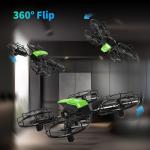 LE-IDEA Assembled Drone with Competition Model, RC Quadcopter with 3 Speed Modes Headless Mode, Mini Drone with Propeller Protection and 2 Batteries, Educational Aircraft for Adults Toys Gifts IDEA9