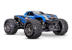 107154-1BLUE Traxxas Mini Maxx BL-2S - Blue