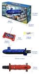 Lllunimon RC Seawolf Submarine Racing Boat