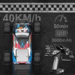 Highmall 1/16 4X4 High-Speed 50+KM/H(Peak) RC Cars Monster Truck - 390 Motor Durable axle & Suspension | 3000mAh Batteries | rc Cars Toys Christmas Birthday for Teens Aged 14+