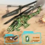 SNMUMU New Apache RC Helicopter - 2.4GHz Remote Control Helicopter with Altitude Hold, LED Lights, 2 Speed Modes, One Key Takeoff/Landing, Best Gifts for Kids 6 Years + & Adults