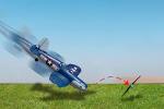 Rage RC F4U Corsair Jolly Rogers Micro RTF Airplane
