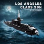 Reobrix Nuclear Submarine Building Sets for Adults, 1:125 Military Los Angeles Class SSN Submarine Model 33049, Striking Display Piece Home Decor, Collectible Submarine Toy Gifts for 14+ (2750 PCS)
