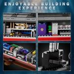 Reobrix Nuclear Submarine Building Sets for Adults, 1:125 Military Los Angeles Class SSN Submarine Model 33049, Striking Display Piece Home Decor, Collectible Submarine Toy Gifts for 14+ (2750 PCS)