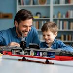 Reobrix Nuclear Submarine Building Sets for Adults, 1:125 Military Los Angeles Class SSN Submarine Model 33049, Striking Display Piece Home Decor, Collectible Submarine Toy Gifts for 14+ (2750 PCS)