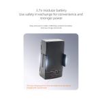 A61 AIRWOLF Remote Controlled Helicopter Aircraft Plane 4CH RC Heli Aileronless 1/42 Scale 6-Axis Gyroscope Altitude Hovering Optical Flow Position 2Batteries for Adults Beginners/Black white