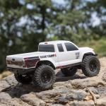 Axial RC Truck 1/24 SCX24 Base Camp 4x4 Rock Crawler Brushed RTR(Everything Needed to Run is Included) - White, AXI-1219T1