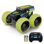 Motor Dayz RC 4WD Big Kahuna Ford Bronco Monster Truck – 1:14 Scale Remote Control Truck, Officially Licensed Vaughn Gittin Jr., Vertical Drive Stunts, 2.4GHz Control, USB Rechargeable, Ready to Run