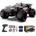 KGF 1:18 Scale All Terrain RC Cars, 40km/h High Speed Remote Control Car, 2.4Ghz RC Car Toys Gifts for Kids and Adults, 4WD Electric Vehicle with 2 Rechargeable Batteries, Off Road Monster Truck