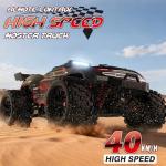 KGF 1:18 Scale All Terrain RC Cars, 40km/h High Speed Remote Control Car, 2.4Ghz RC Car Toys Gifts for Kids and Adults, 4WD Electric Vehicle with 2 Rechargeable Batteries, Off Road Monster Truck