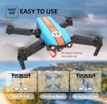 Drone with Camera for Adults, Foldable 2.4GHz FPV Drone for Beginner and Adults,26 Mins Flight Time, RC Quadcopter Toys Gift, Altitude Hold, 2 Batteries