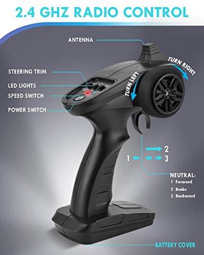 ALPHAREV R308MINI Fast RC Boat for Pools