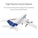 RC Airplane A120-Aircar A380 Model Plane 3CH 2.4Ghz Remote Control Airplane for Beginners and Adults EPP Fixed Wing RTF RC Airliner with 2 Batteries Christmas Birthday Gifts (Regular Version)