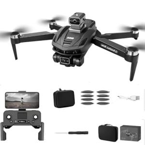 M9 Drone with 8K Camera, Intelligent Obstacle Avoidance, Optical Flow Positioning, Precise Hovering Shooting, App-Controlled, Remote Controller